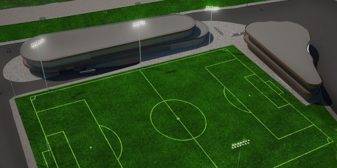 ФК Вардар почна со изградбата на Фудбалската академија зад источната трибина