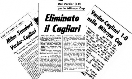 Историја! Вардар во 1968 го победи двапати Калјари за пласман во 1/2финалето на Централноевропскиот куп