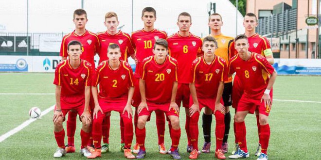 Зибери, Антовски, Стојановски и Битиќи дел од Македонската репрезентација до 17 години, за контролните дуели со Романија