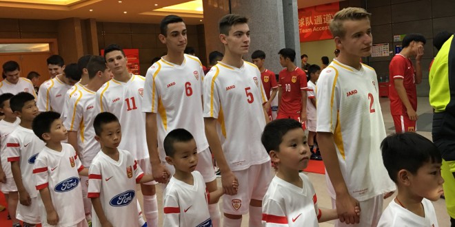 Марио Илиевски со своите погодоци и донесе трето место на репрезентацијата до 15 години, на турнир во Шангај