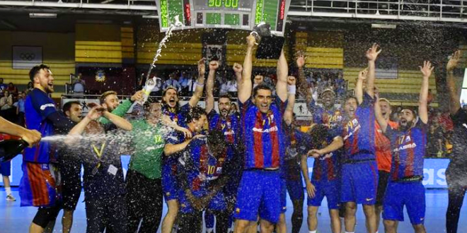 Ви ја претставуваме екипата на Барселона, противникот на Вардар во најсилната група А, од лигата на шампиони