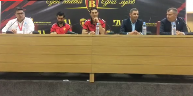 Јаневски: Верувам дека Вардар може да обезбеди пласман во европските натпреварувања