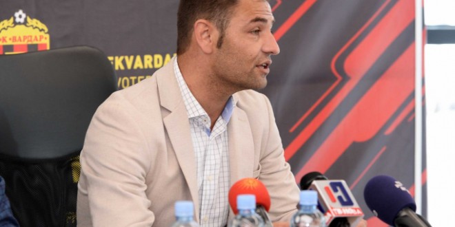 Симев: Ве информирам дека донесов одлука да поднесам оставка од позицијата – директор на ФК Вардар, но, ќе напоменам – останувам да помогнам како вработен..
