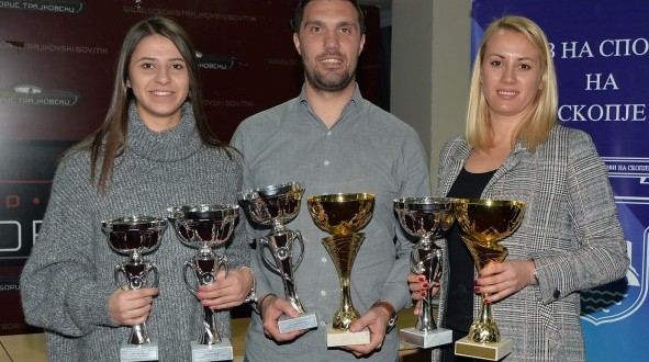 Нема стоп: Стоилов спортист на Скопје за 2017 година, награди уште за Ристовска и ЖРК Вардар