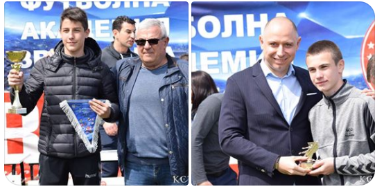 Наум Ангелов најдобар голман, Георг Стојановски најдобар играч на турнирот “Колониа Куп“, на кој Вардар го освои првото место