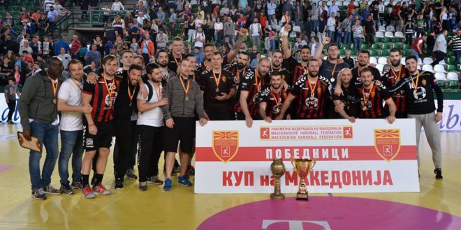 (ФОТО) Вардар го крена 13 трофеј во купот на Македонија