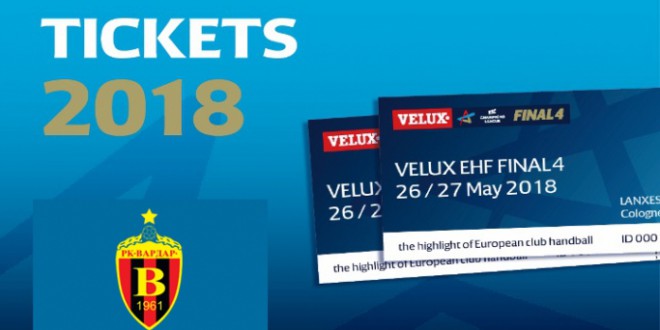 РК Вардар: Бодрете не во Келн, во продажба блок билети за Ф4 турнирот