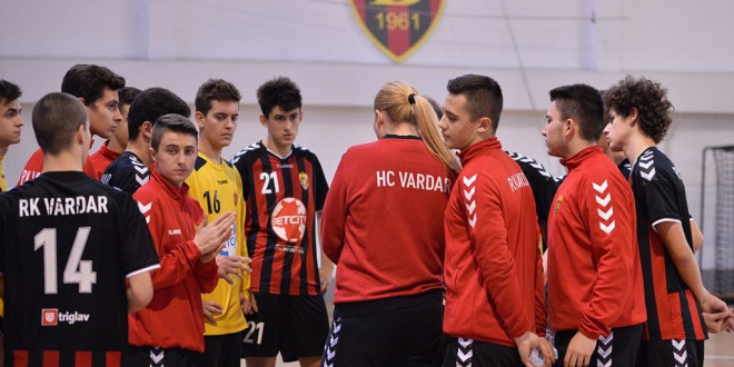 Кадетите на РК Вардар освоија трето место, во дебитантската сезона на кадетската лига