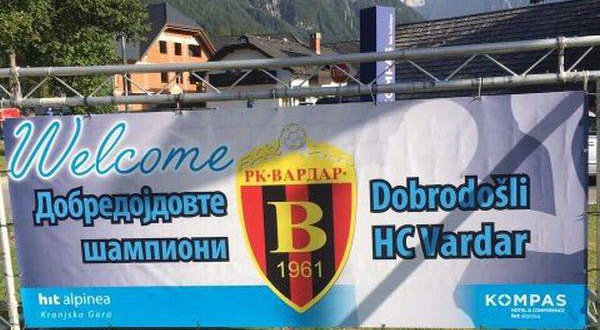 Шестта последователна година, РК Вардар главниот дел од подготовките ќе го одработи во Крањска Гора