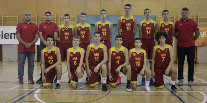 Македонија М14 против Црна Гора “прокоцкаа“ 23 разлика и заврши на 6.место