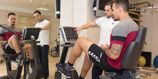 Мораес Фереира се опоравува после операцијата и полека започнува со вежби