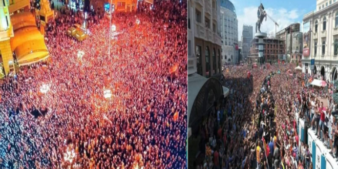 ФОТО: Вардар не е политичка партија, но може да собере и преку 200.000 илјади навивачи на „Плоштадот Македонија”