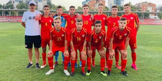 Филип Јовановски постигна гол за Македонија У15, на развојниот турнир во Скопје