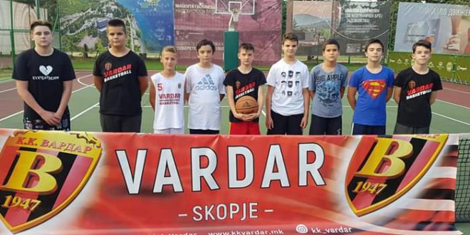 (Фото) Летен кошаркарски камп на Вардар