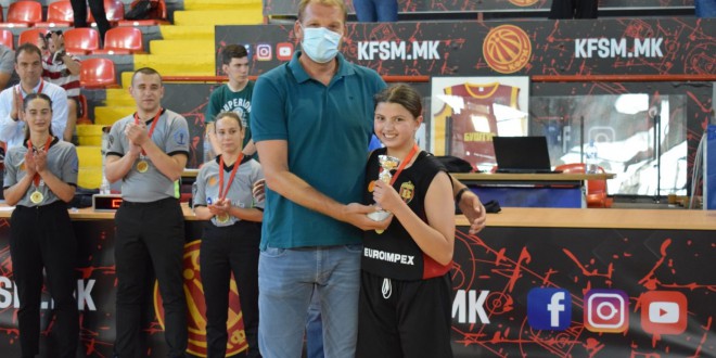 ЖКК Вардар, ја победи Струга, 14-годишната Начевска даде кош за победа