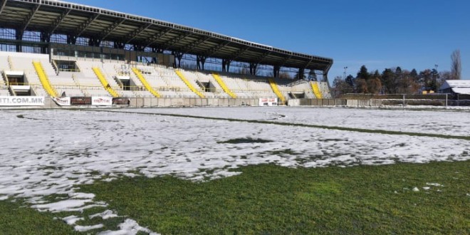 Нема услови за игра во Битола