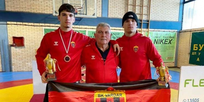 (Фото) БК Вардар  повторно со награди, овој пат за успехот на борачите  на  Државното првенство за У-23