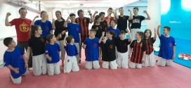 (ФОТО) Реал Аикидо Вардар со поддршка за фудбалерите