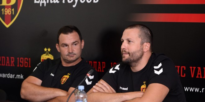 Стоилов: Сакаме да го вратиме Вардар каде што му е местото, да биде шампион на Македонија и да игра во ЛШ