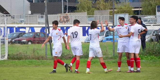 (ТАБЕЛИ) Младинците на ФК Вардар се лидери, помладите пионери го делат првото место со Шкендија